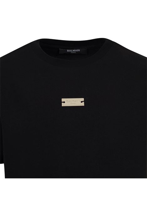 T-shirt con logo BALMAIN KIDS | BZ8H21 Z3672930AG